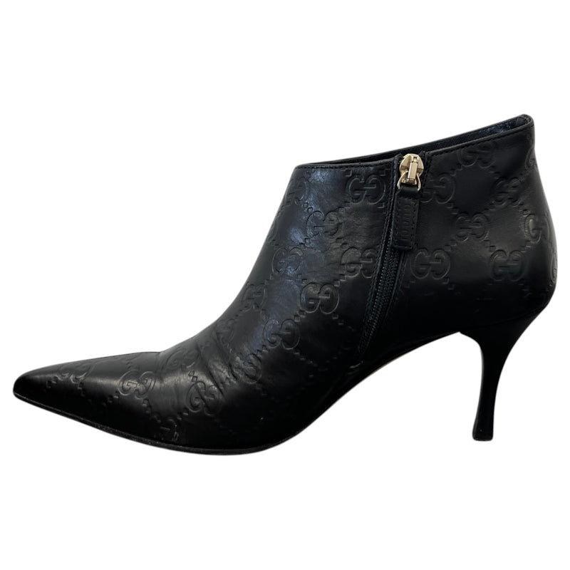 Women's GG Supreme Pointed Ankle Boots Black Size UK 3 / EU 36