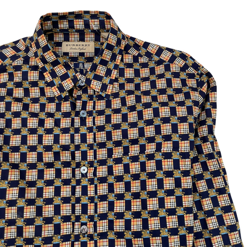 Men's Strental Long Sleeve Shirt Navy Size M