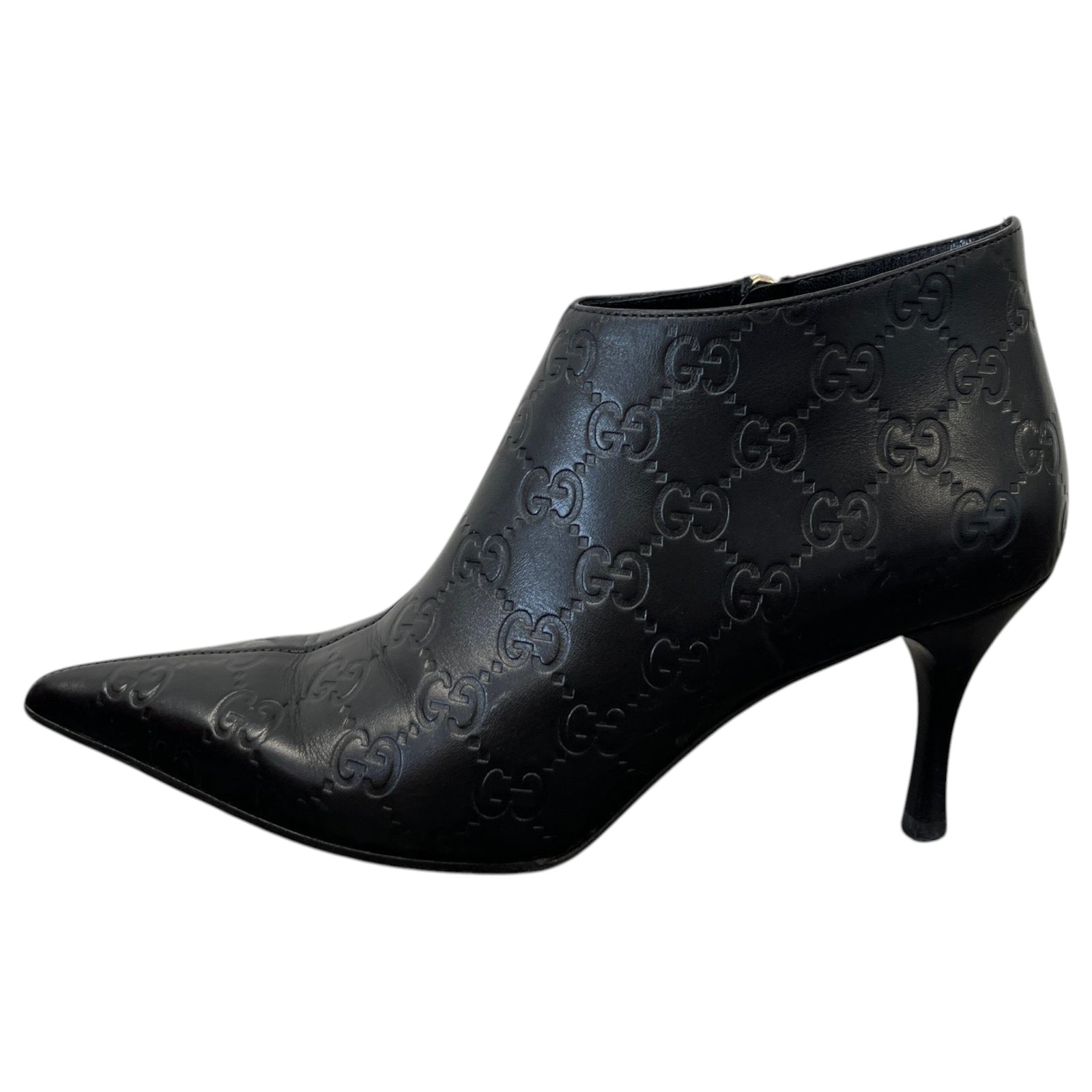 Women's GG Supreme Pointed Ankle Boots Black Size UK 3 / EU 36 - Photo 5