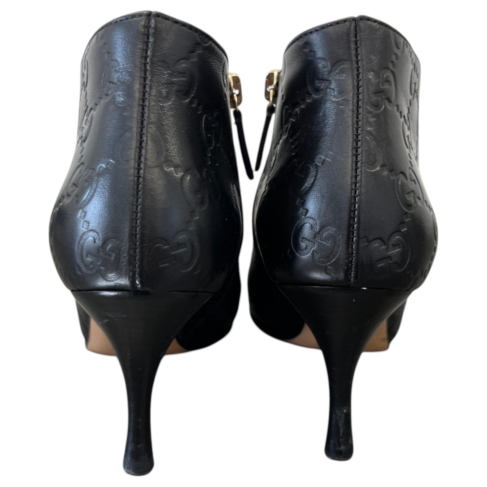 Women's GG Supreme Pointed Ankle Boots Black Size UK 3 / EU 36 - Photo 7
