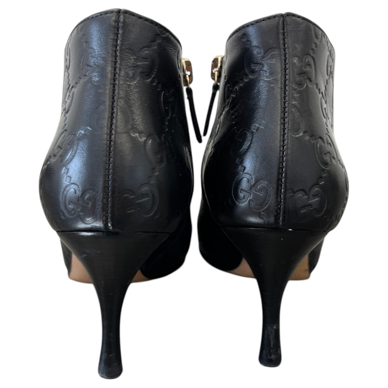 Women's GG Supreme Pointed Ankle Boots Black Size UK 3 / EU 36