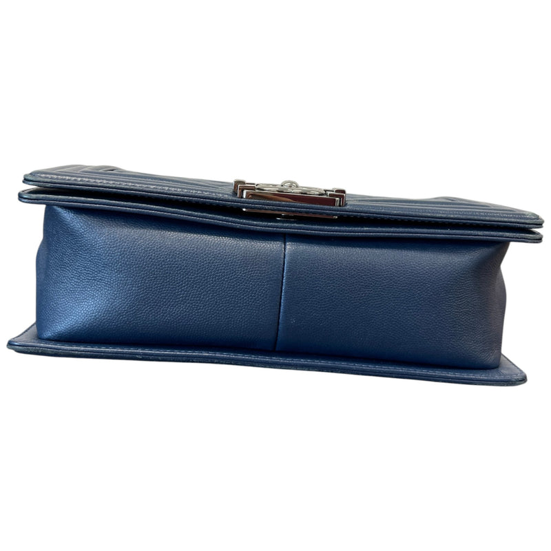 Women's Boy Flap Medium Bag Navy