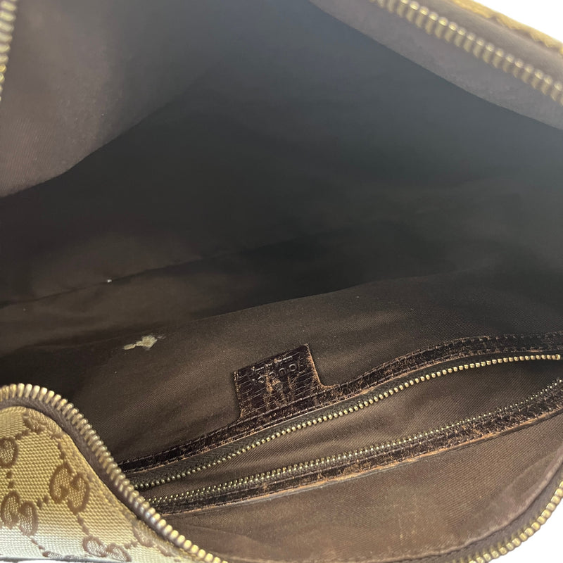 Women's Horsebit Hobo Handbag Beige