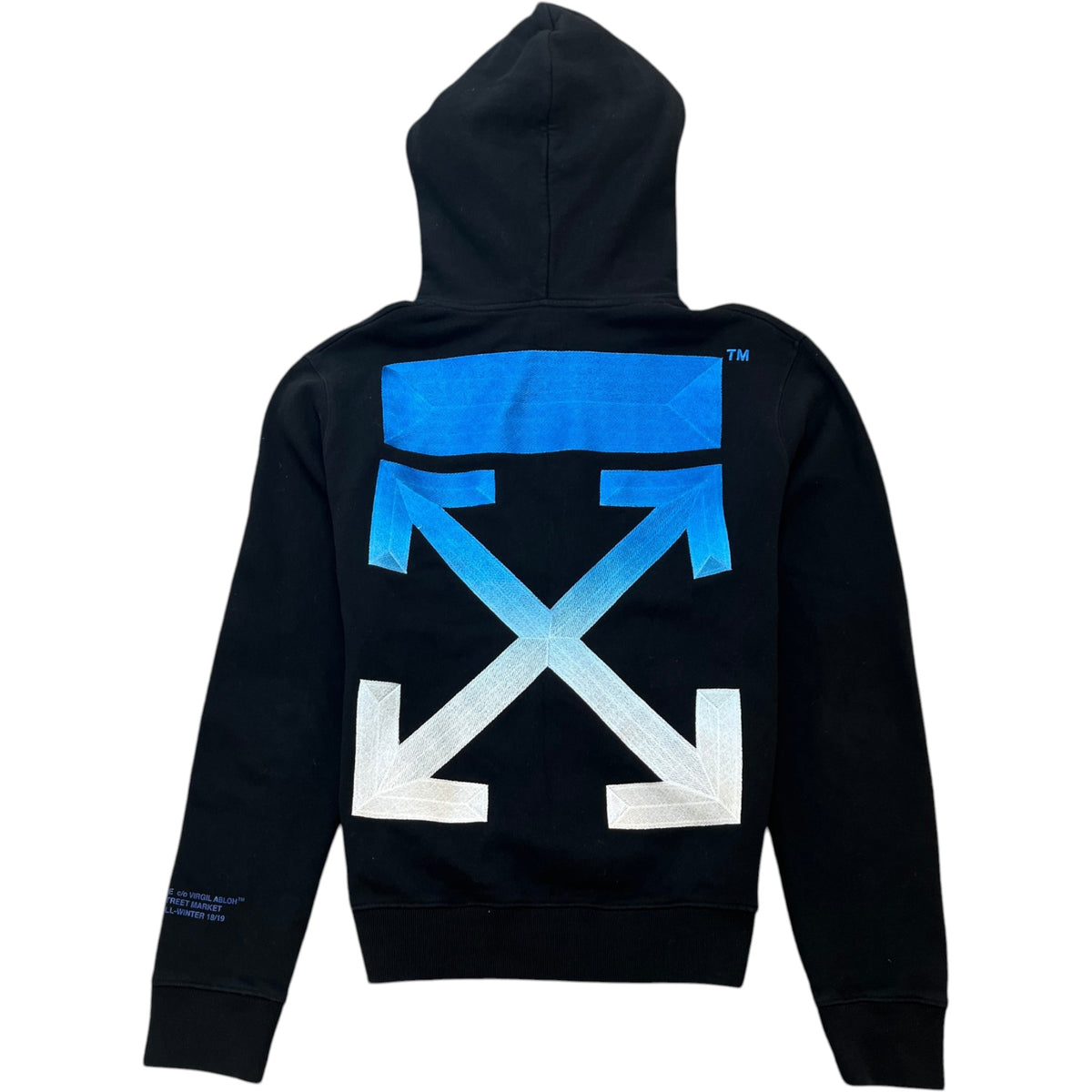 Men's X Dover Street Market Hoodie Black Size M - Photo 2