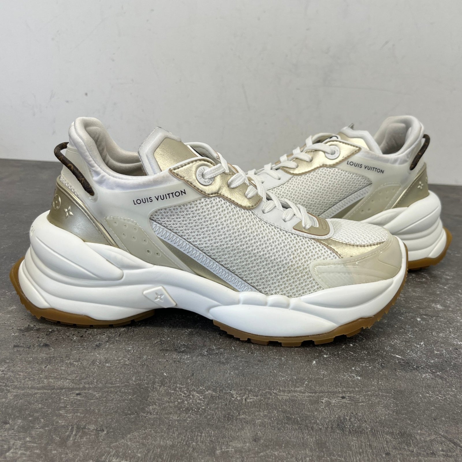 Women's Run 55 Low Trainers White Size UK 5 / EU 38 - Photo 12
