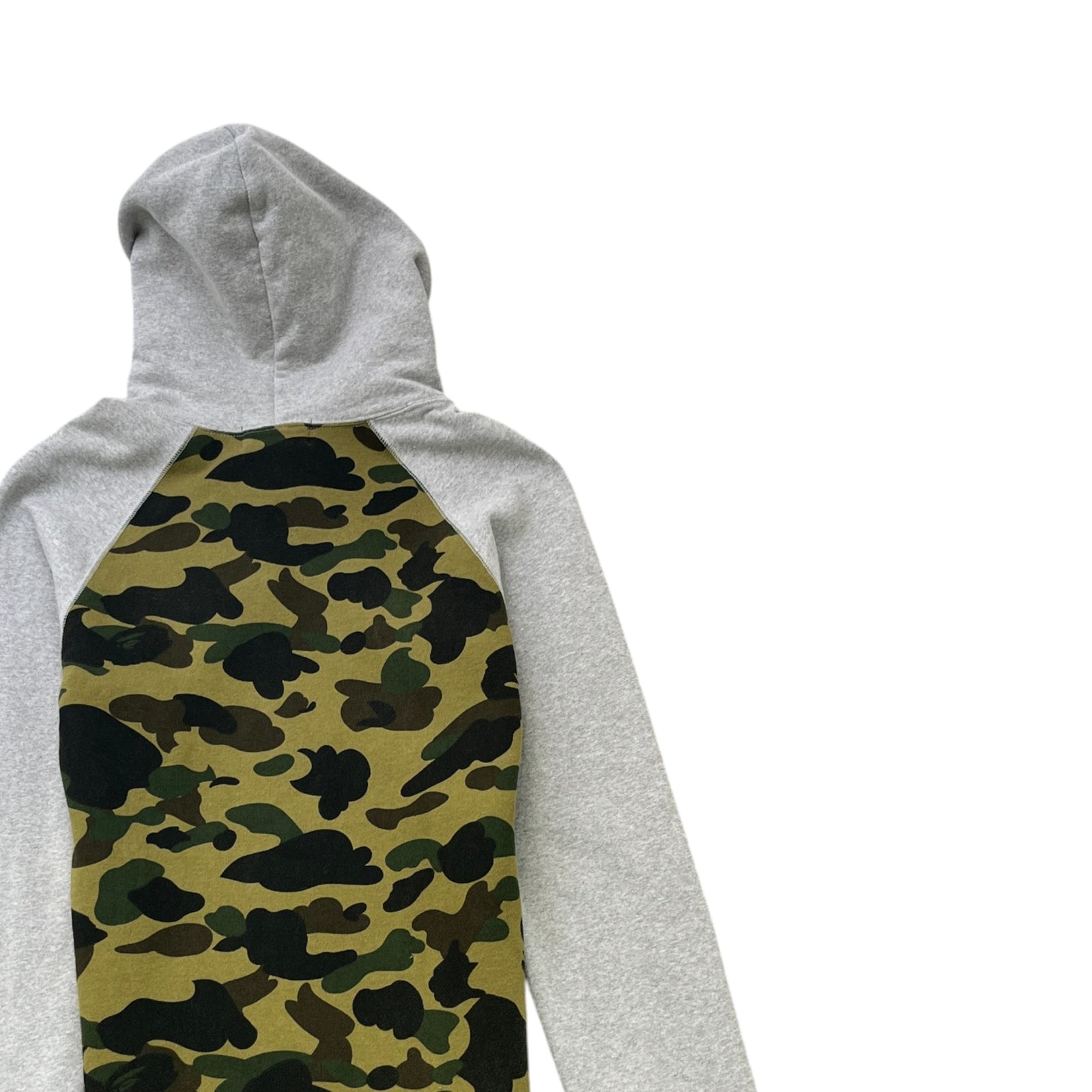 Men's Camouflage Hoodie Grey Size XS - Photo 4