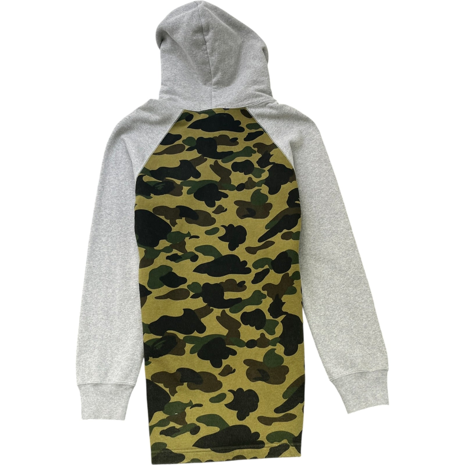 Men's Camouflage Hoodie Grey Size XS - Photo 2