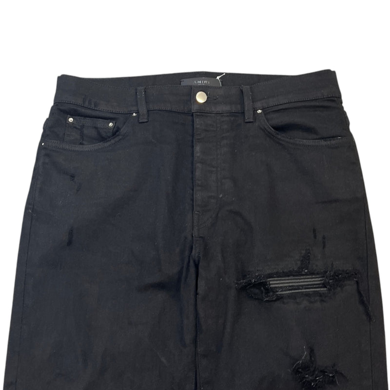 Men's MX1 Distressed Jeans Black Size L / W34