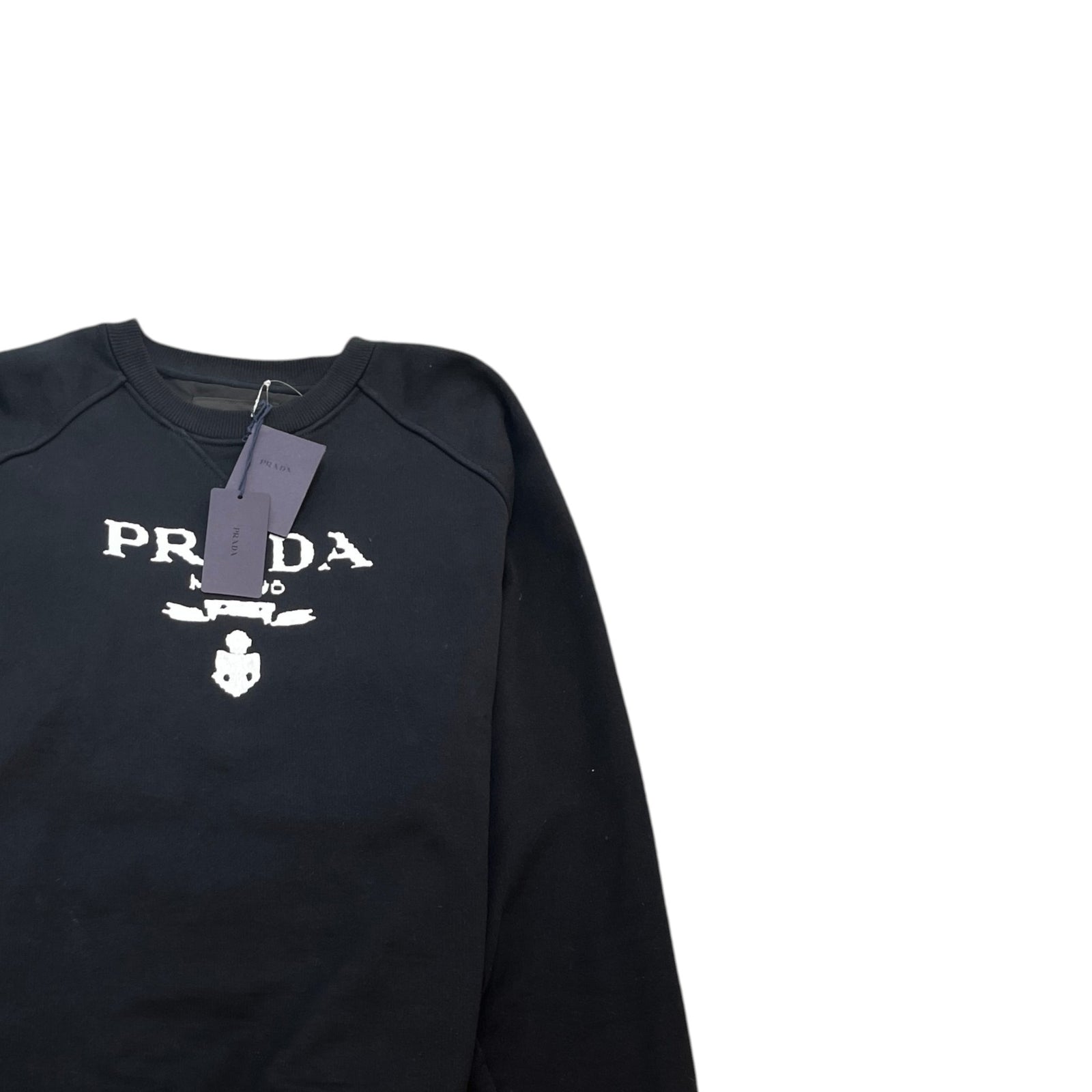 Men's Logo Print Sweatshirt Black Size M - Photo 3