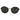 Men's Round Frame Sunglasses Black