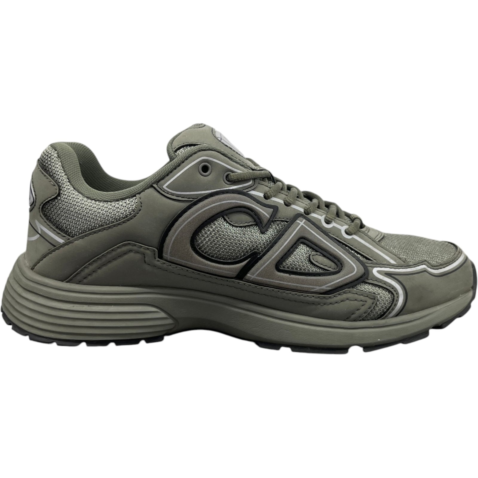 Men's B30 Low Trainers Khaki Size EU 42 / UK 8 - Photo 4