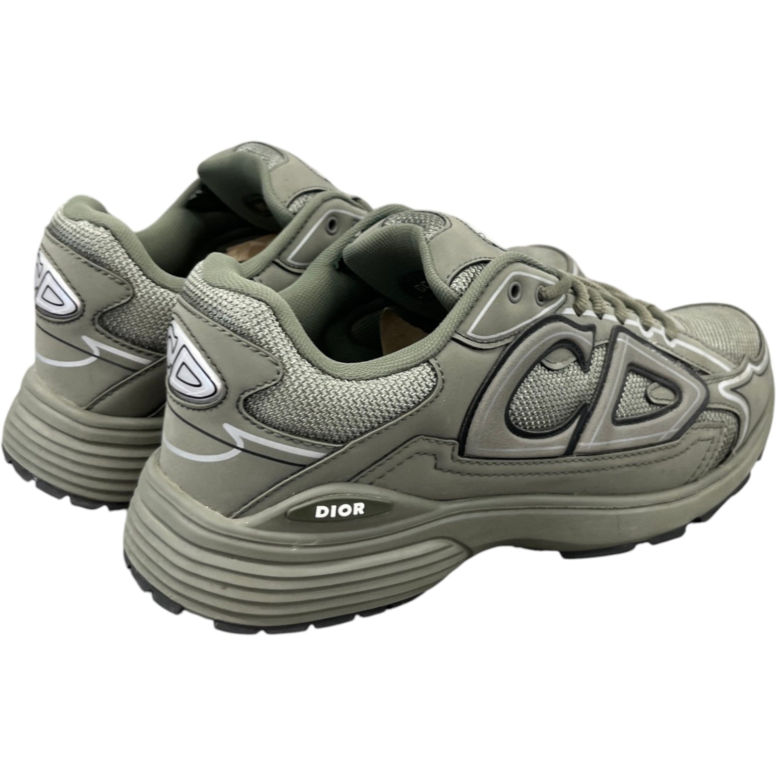 Men's B30 Low Trainers Khaki Size EU 42 / UK 8 - Photo 8