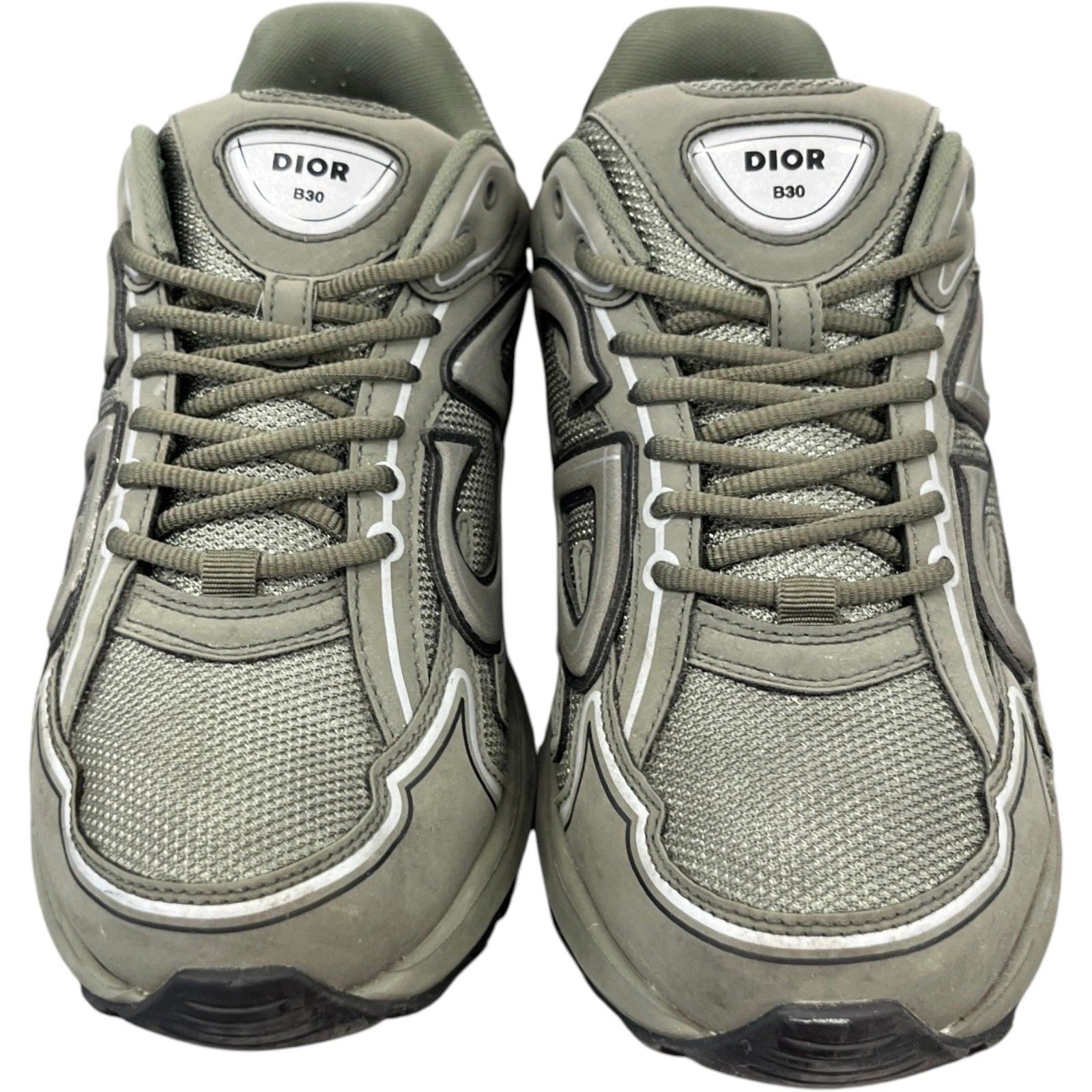 Men's B30 Low Trainers Khaki Size EU 42 / UK 8 - Photo 6