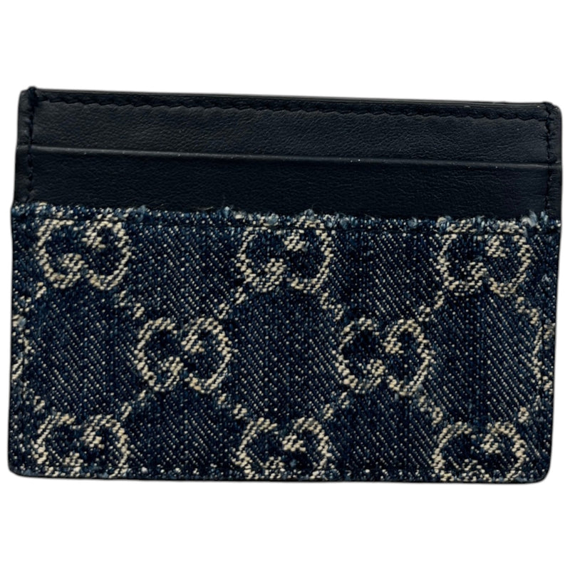 Men's Gg Supreme Card Holder Black