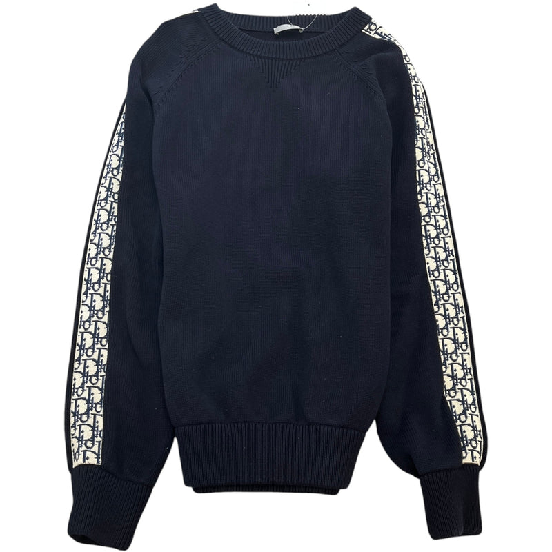 Men's Oblique Insert Jumper Navy Size M