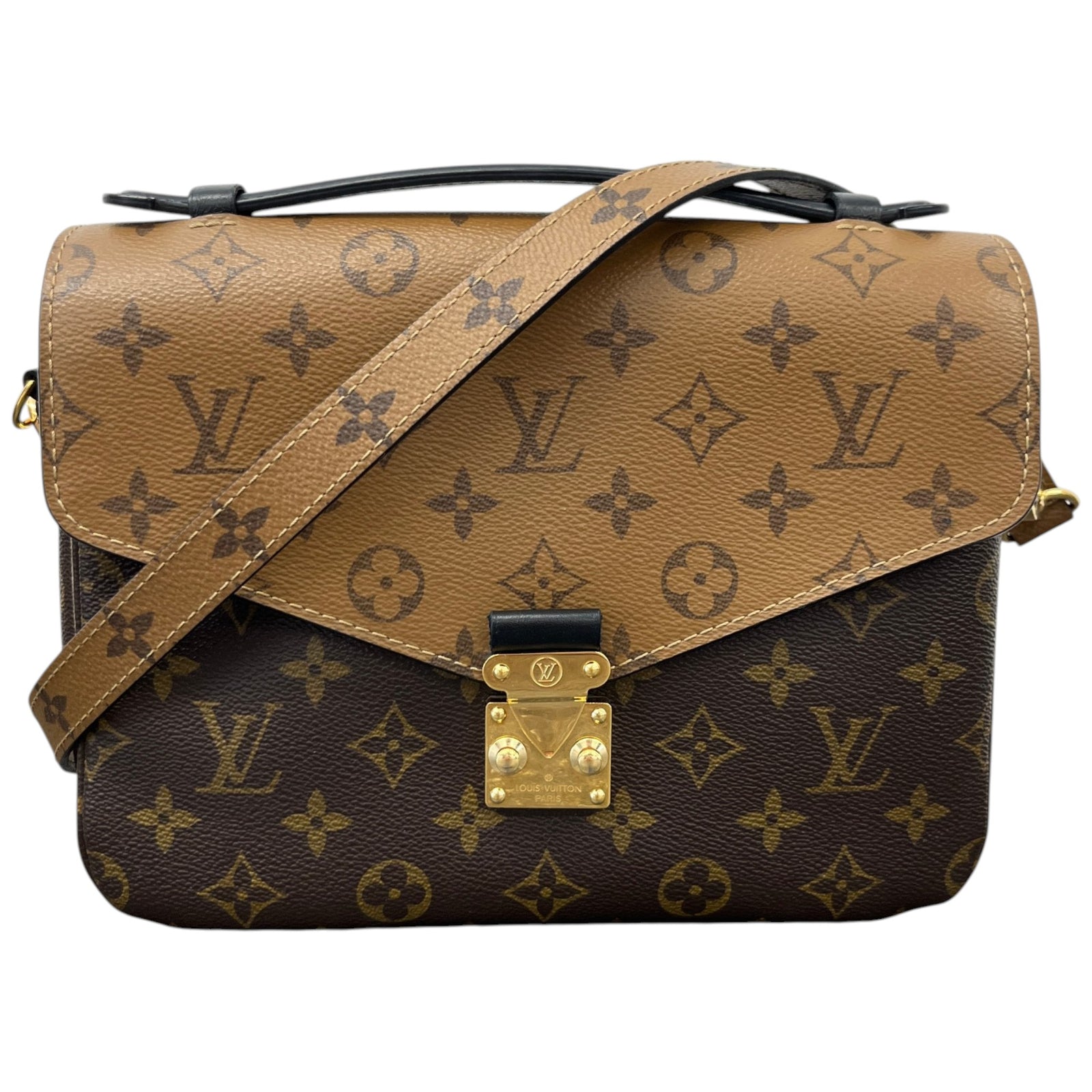 Women's Monogram Pochette Métis Handbag Brown - Photo 1
