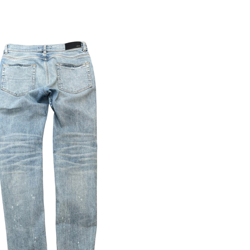 Men's Distressed Jeans Blue Size M / W32