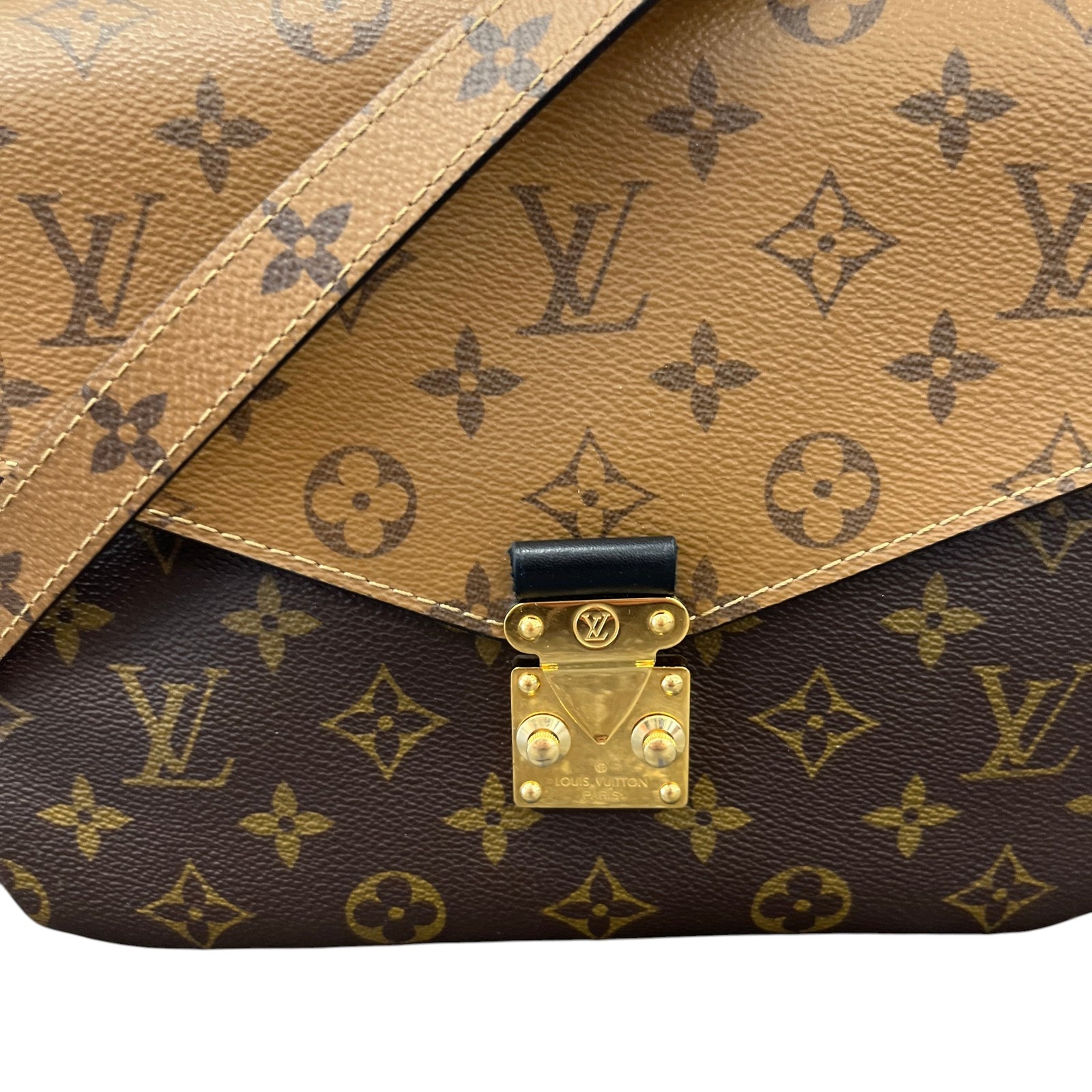 Women's Monogram Pochette Métis Handbag Brown - Photo 10