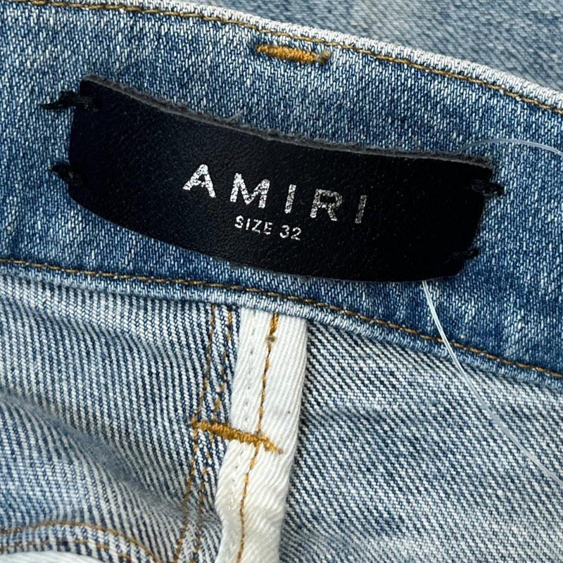 Men's Distressed Jeans Blue Size M / W32