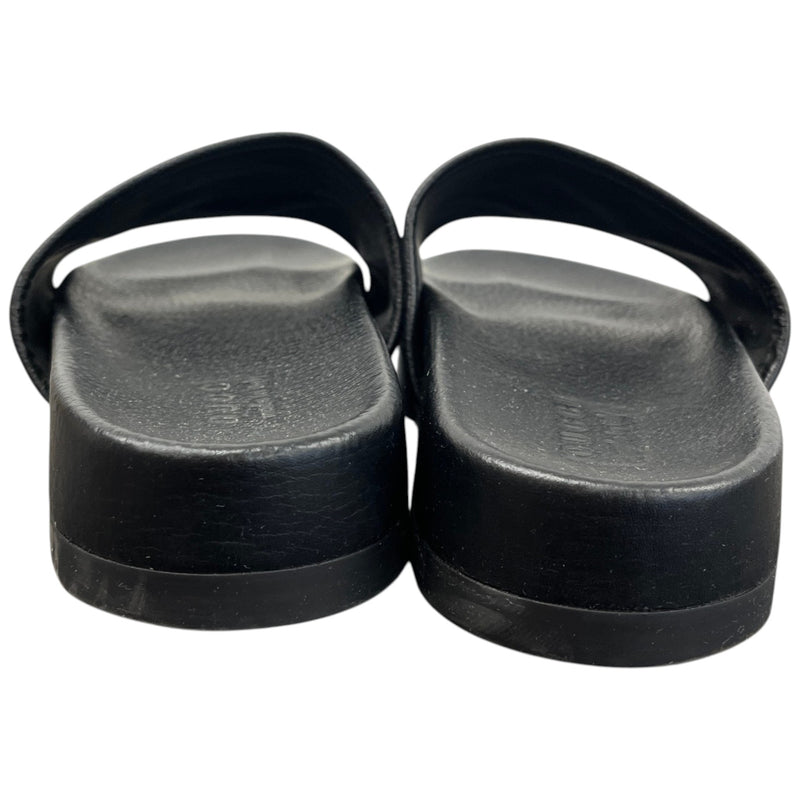Men's GG Supreme Slides Black Size UK 9 / EU 43
