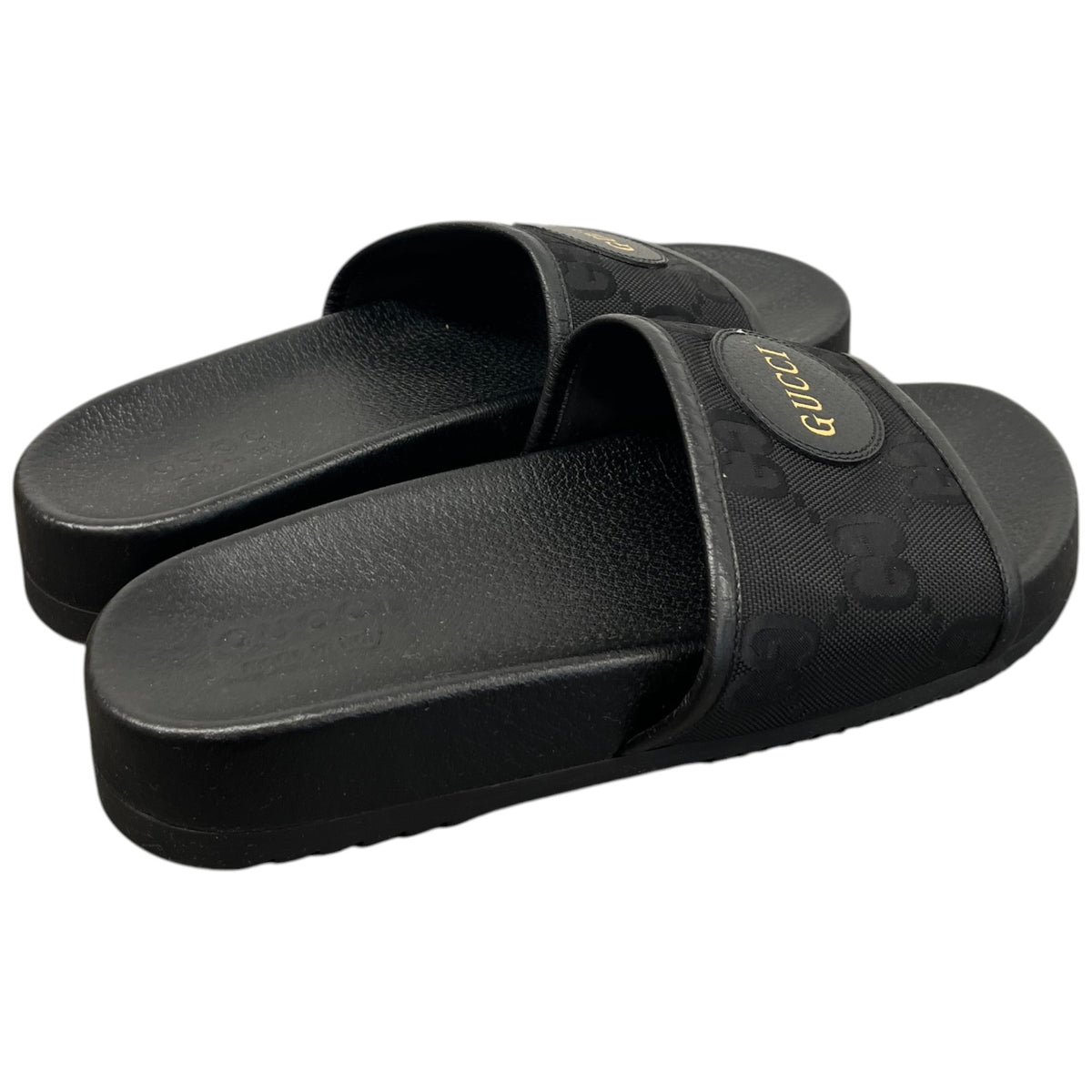 Men's GG Supreme Slides Black Size UK 9 / EU 43 - Photo 8