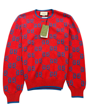 Men's Gg Supreme Jumper Red Size L