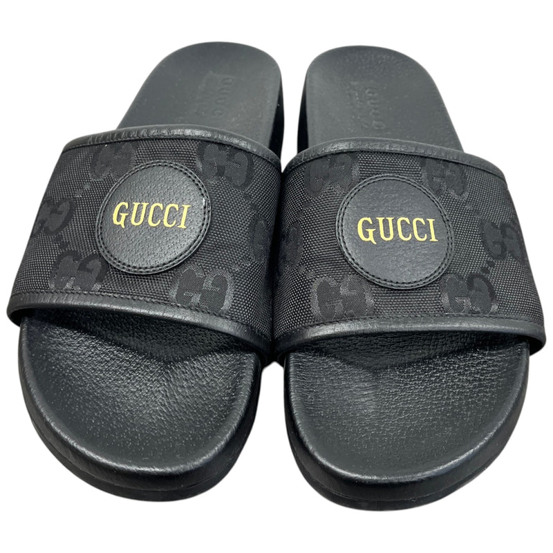 Men's GG Supreme Slides Black Size UK 9 / EU 43