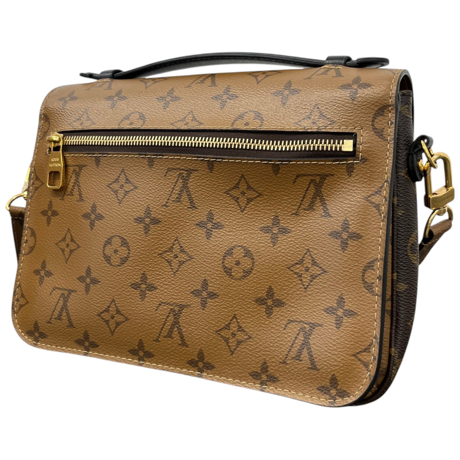 Women's Monogram Pochette Métis Handbag Brown - Photo 9