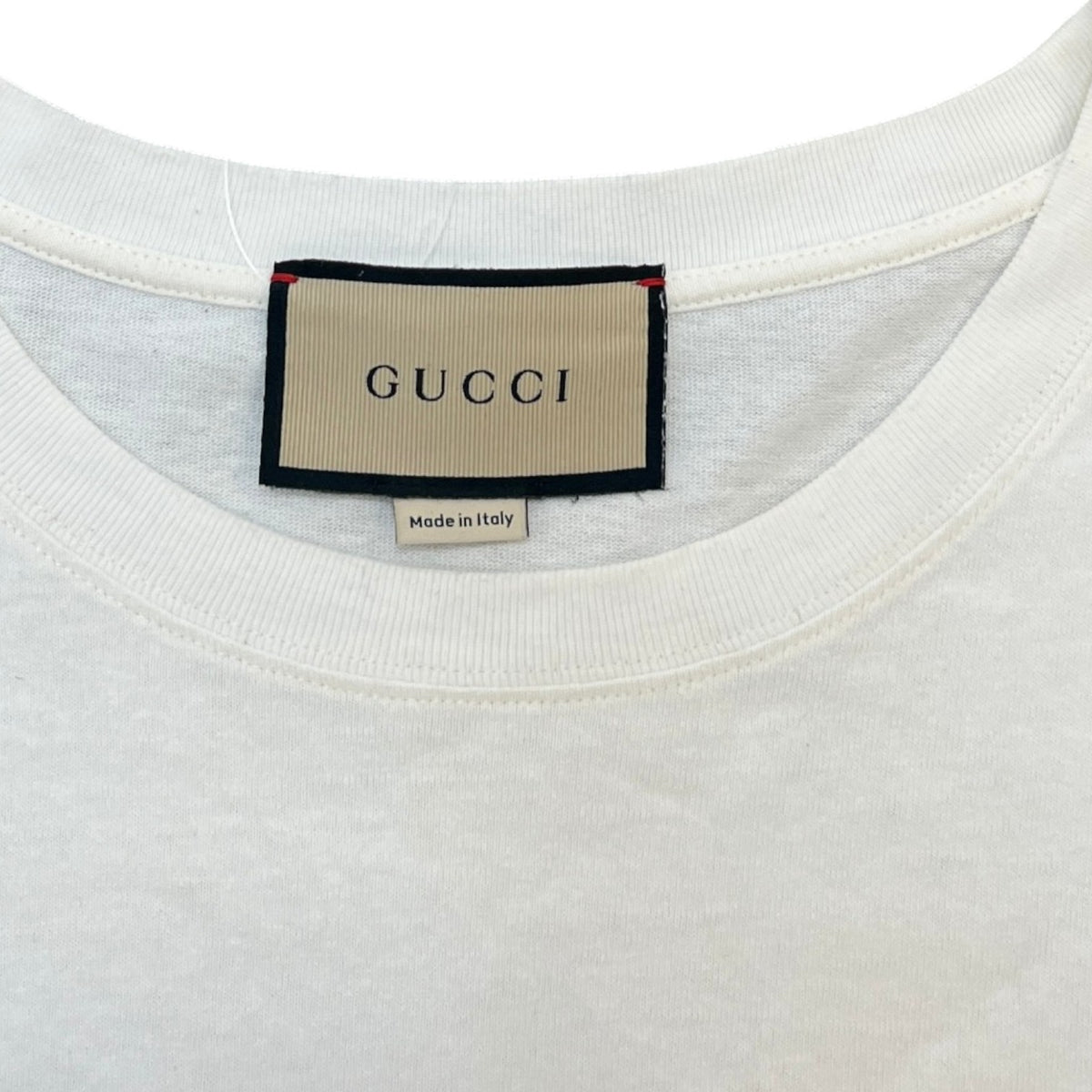 Men's Logo Print T-Shirt White Size L - Photo 5