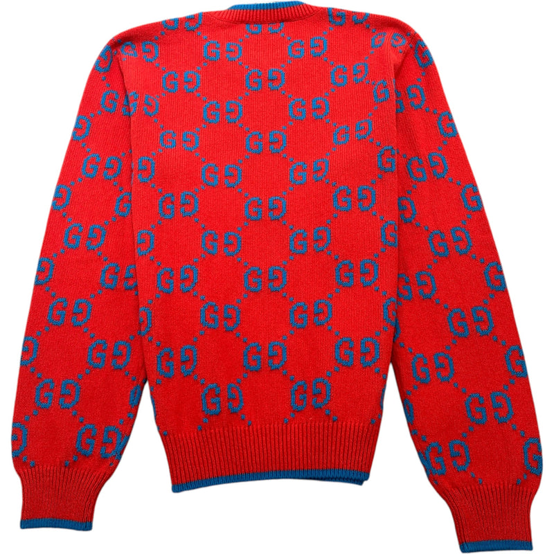 Men's Gg Supreme Jumper Red Size L