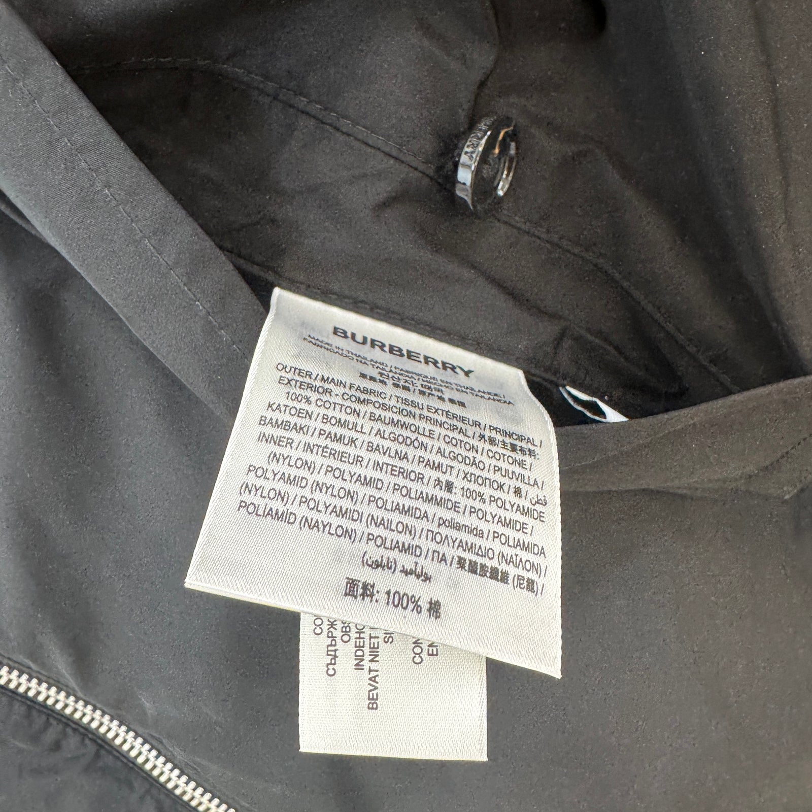 Men's Reversible Nova Check Jacket Beige Size M - Photo 9
