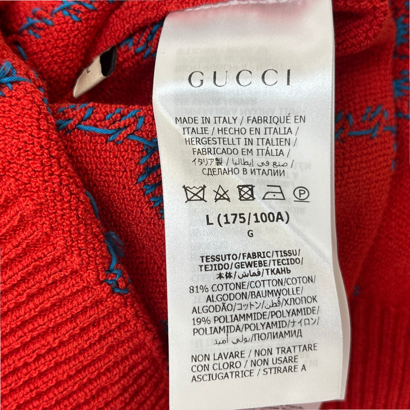 Men's Gg Supreme Jumper Red Size L