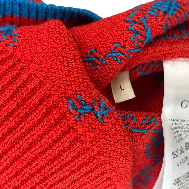 Men's Gg Supreme Jumper Red Size L
