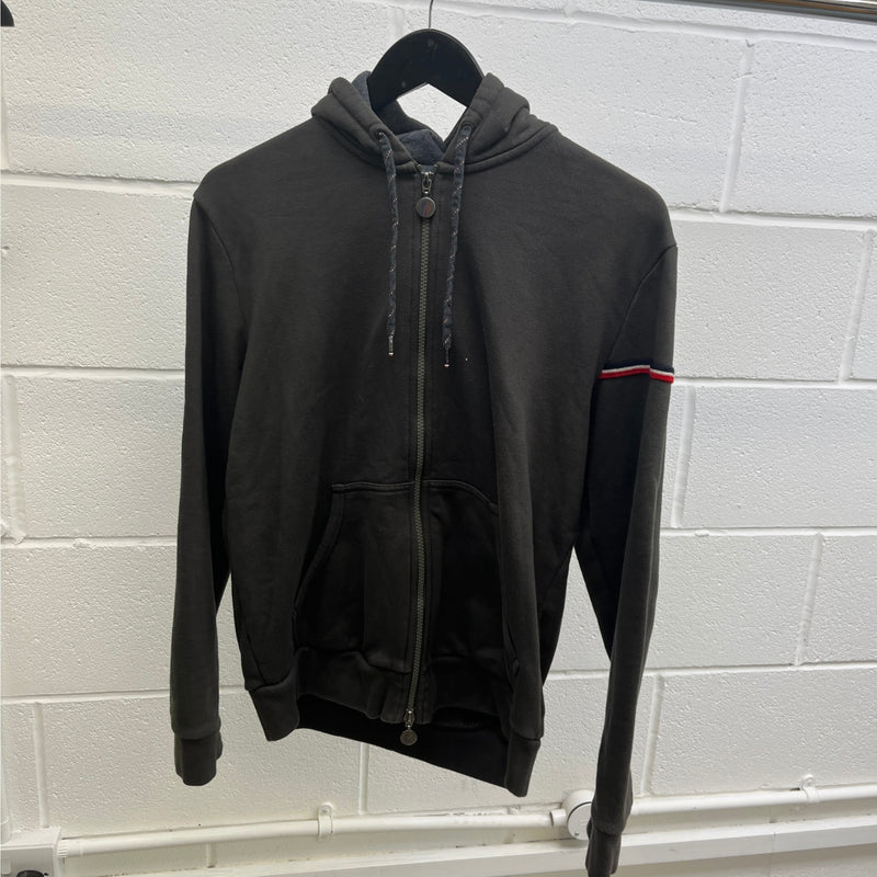 Men's Maglia Zip Up Hoodie Khaki Size L