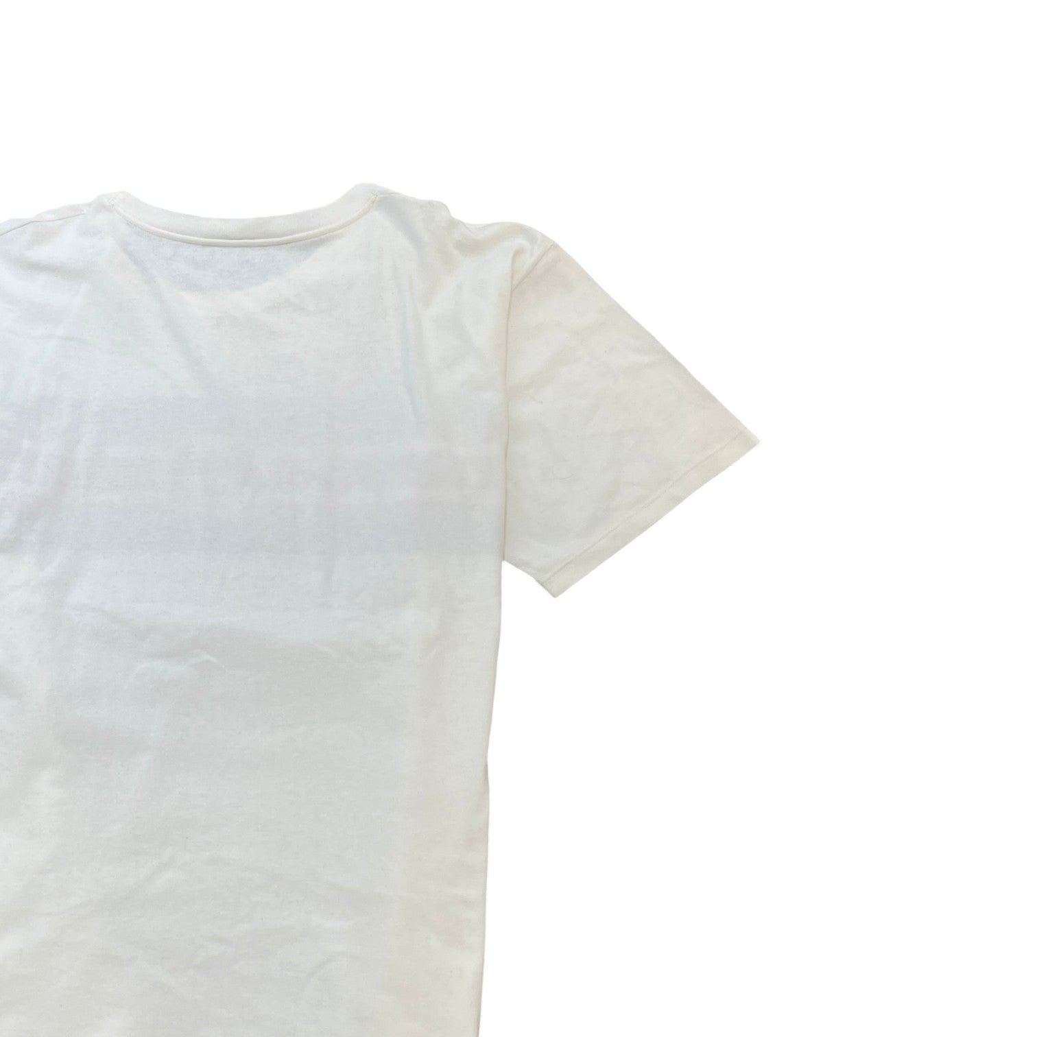 Men's Logo Print T-Shirt White Size L - Photo 4