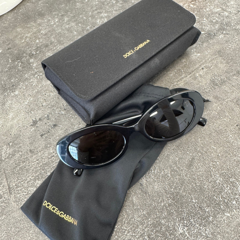Women's DG4537 Devotion Oval Sunglasses Black
