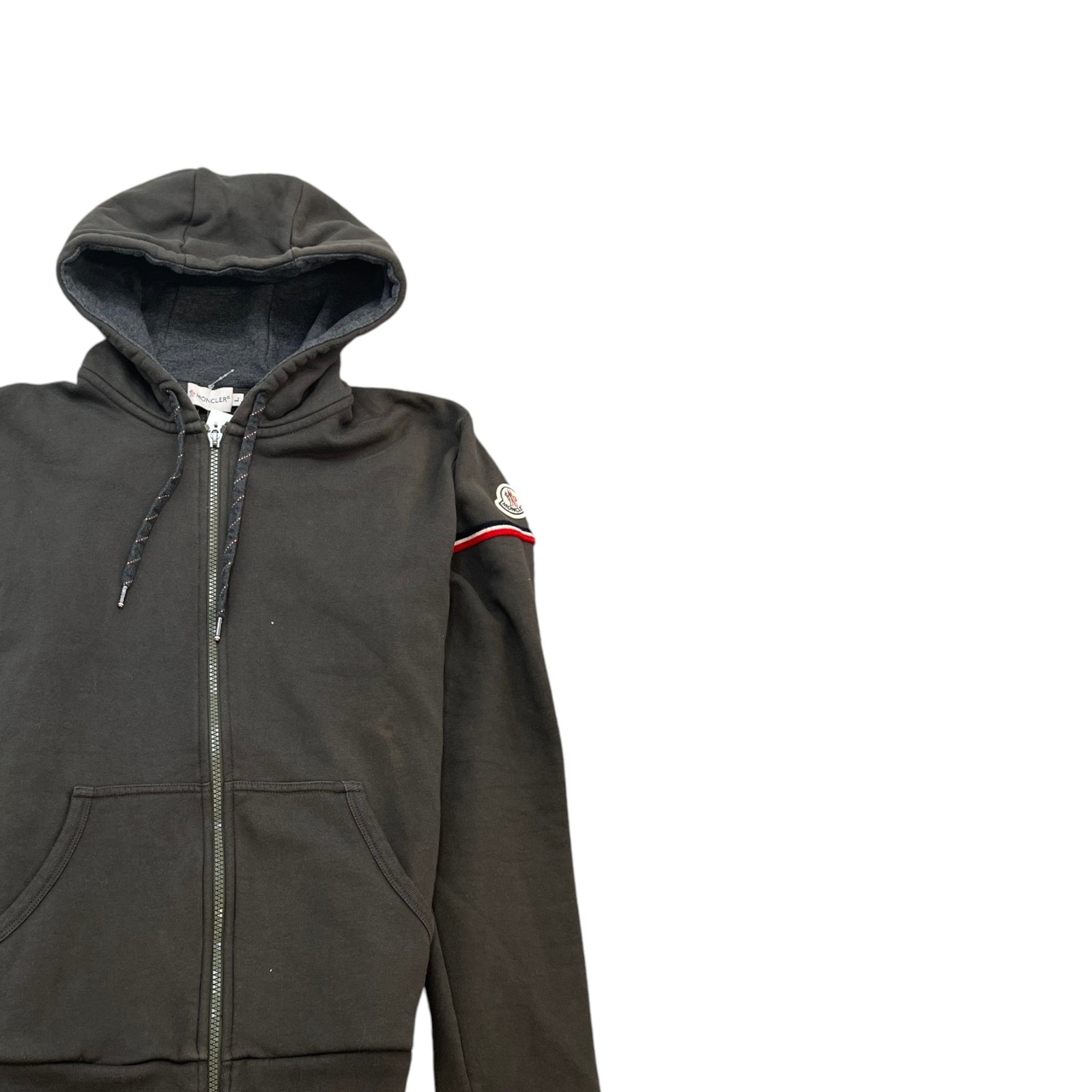 Men's Maglia Zip Up Hoodie Khaki Size L - Photo 3