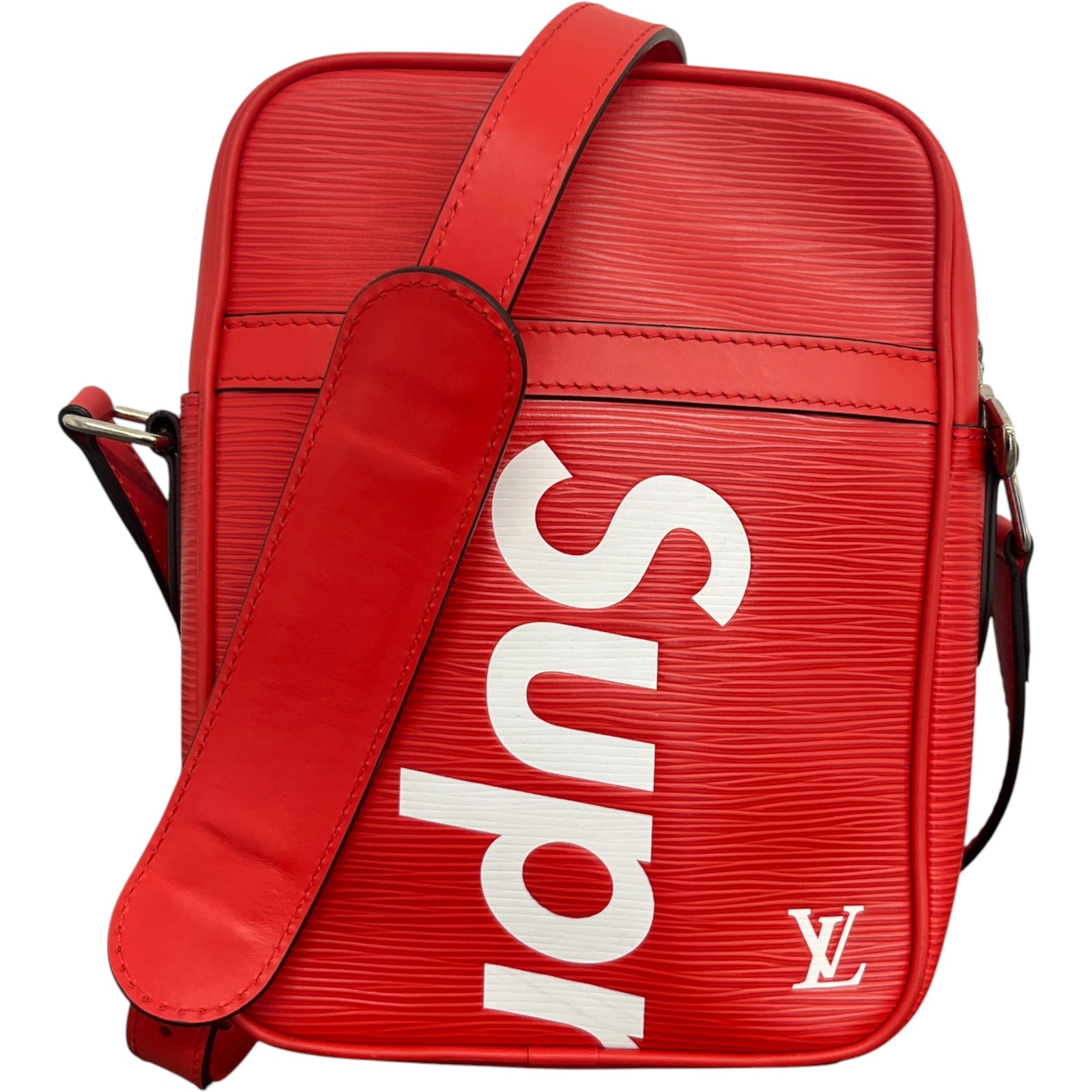 Men's X Supreme Danube Pm Epi Bag Red - Photo 1