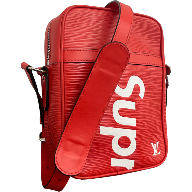 Men's X Supreme Danube Pm Epi Bag Red