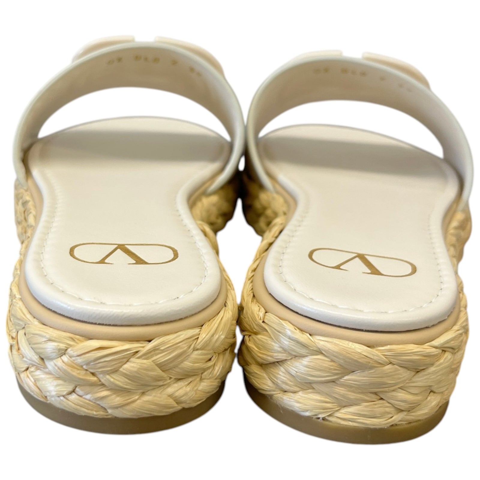 Women's VLogo Espadrille Slides White Size UK 6.5 / EU 39.5 - Photo 7