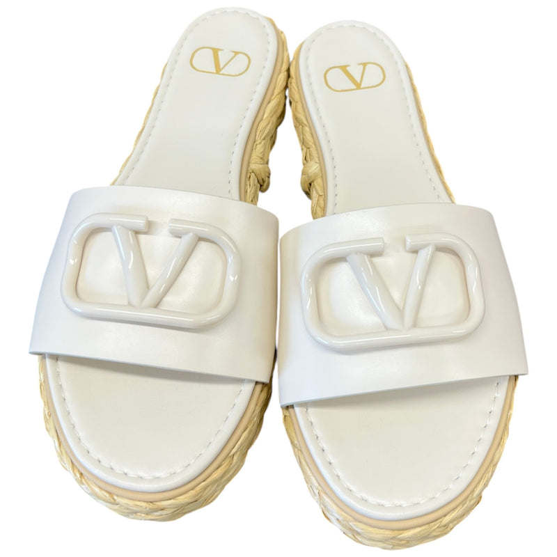 Women's VLogo Espadrille Slides White Size UK 6.5 / EU 39.5