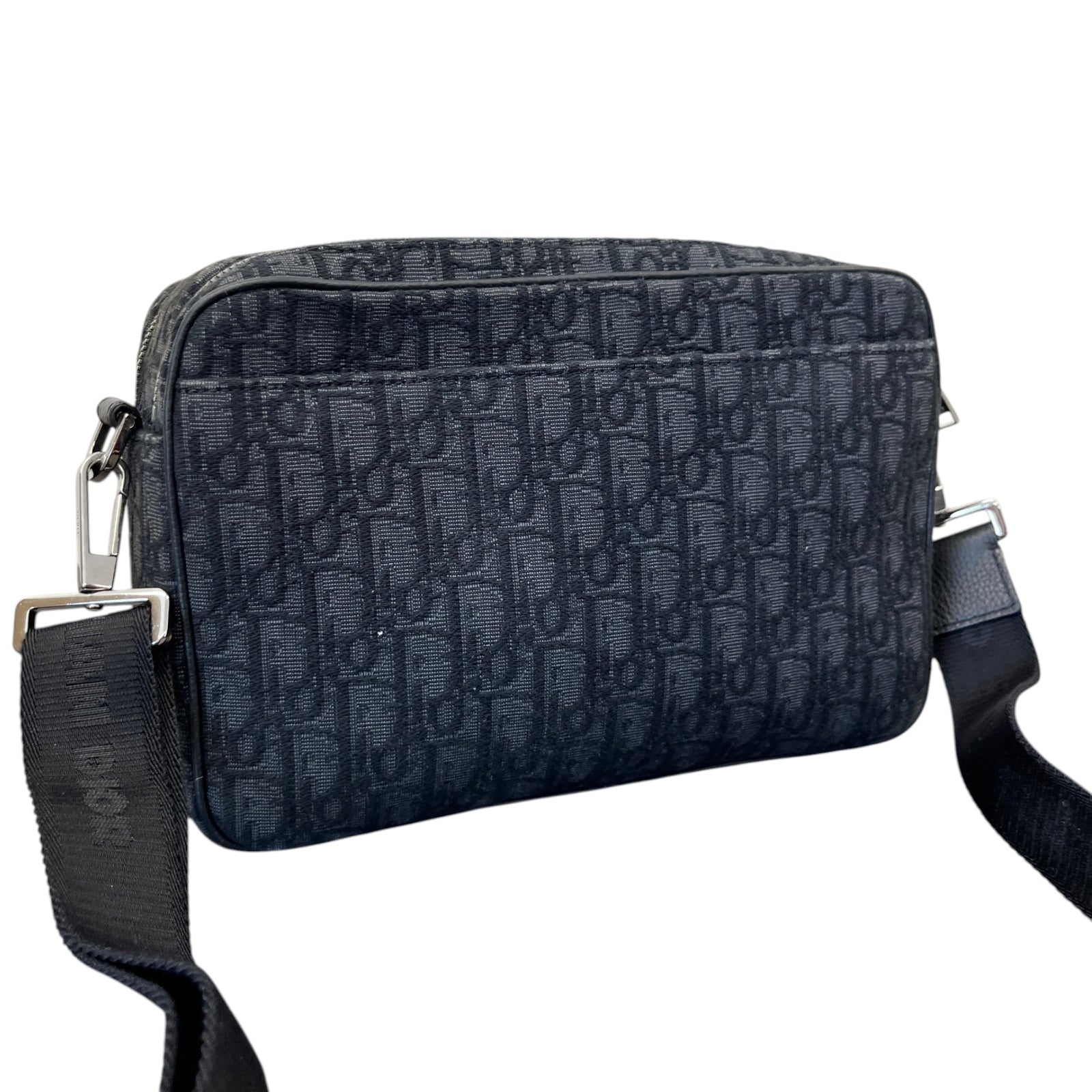 Men's Oblique Safari Messenger Bag Black - Photo 8