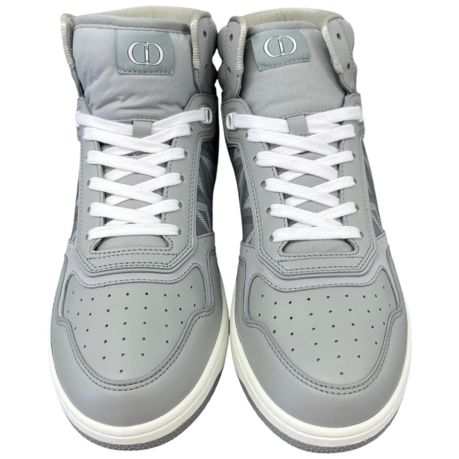 Men's B27 Cd Diamond High Trainers Grey Size EU 42 / UK 8 - Photo 6