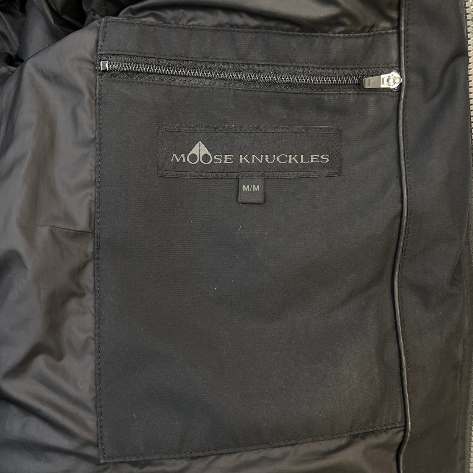 Men's Ulrecht Quilted Down Jacket Black Size M - Photo 9