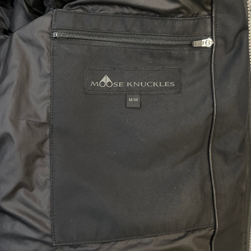 Men's Ulrecht Quilted Down Jacket Black Size M