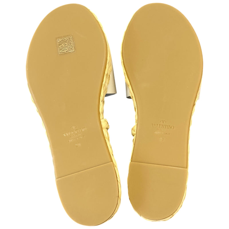 Women's VLogo Espadrille Slides White Size UK 6.5 / EU 39.5
