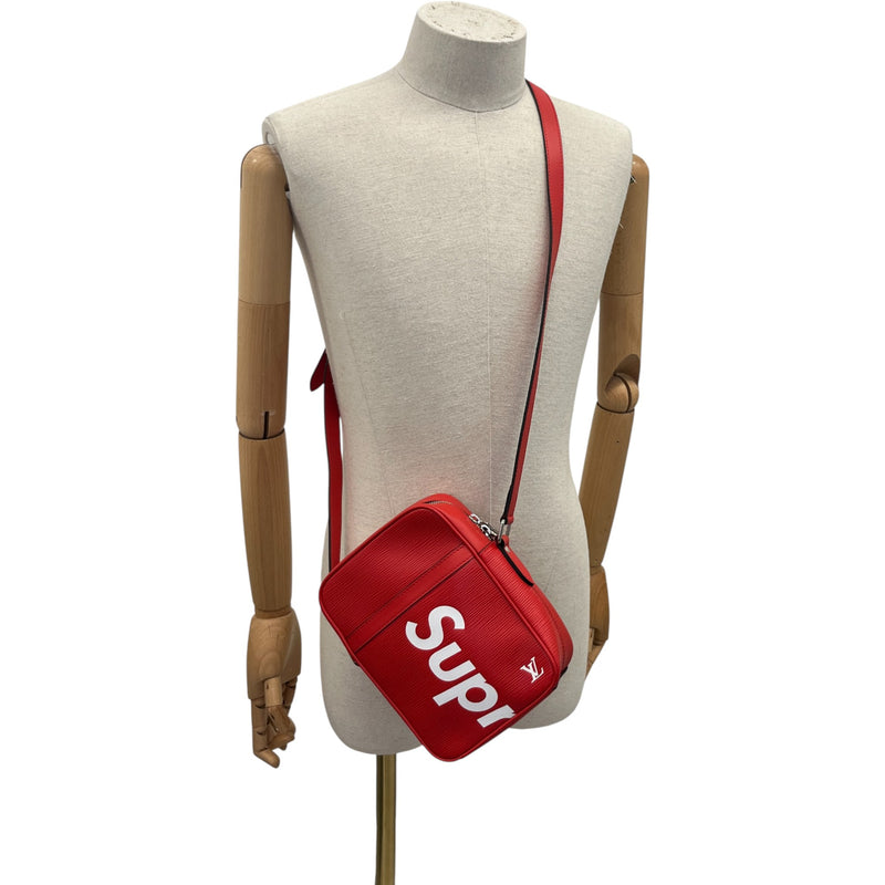 Men's X Supreme Danube Pm Epi Bag Red