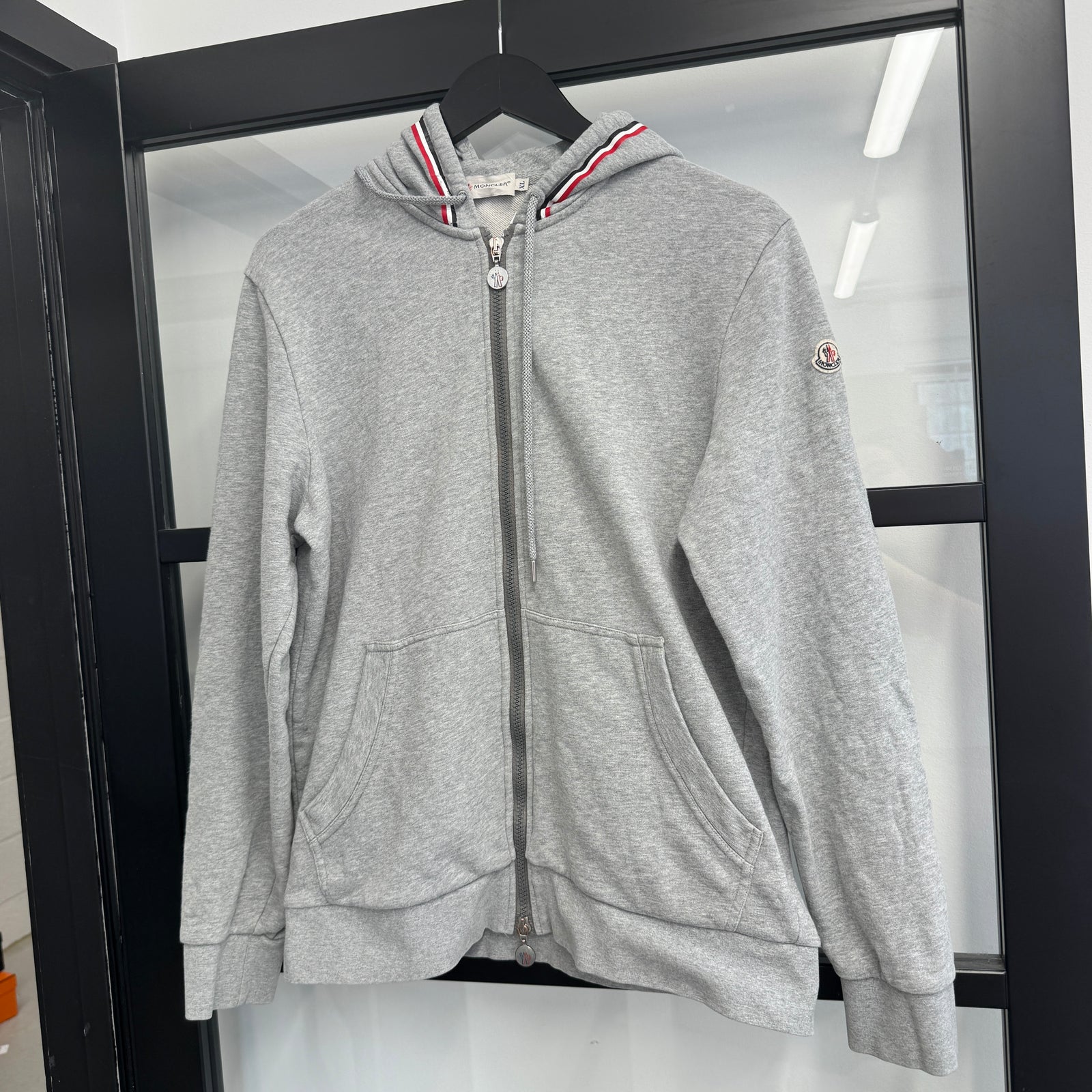 Men's Maglia Cardigan Hoodie Grey Size XL - Photo 7