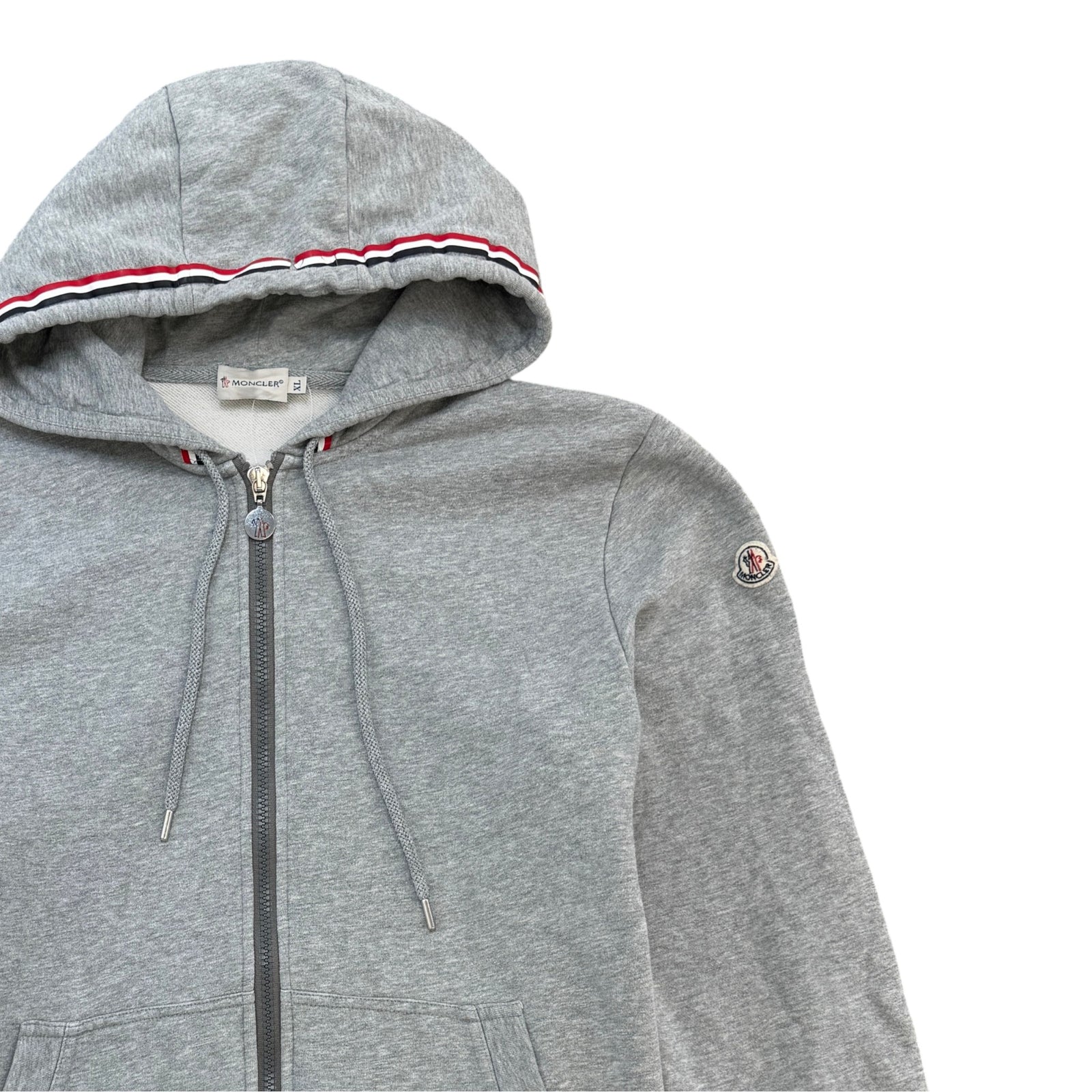 Men's Maglia Cardigan Hoodie Grey Size XL - Photo 4