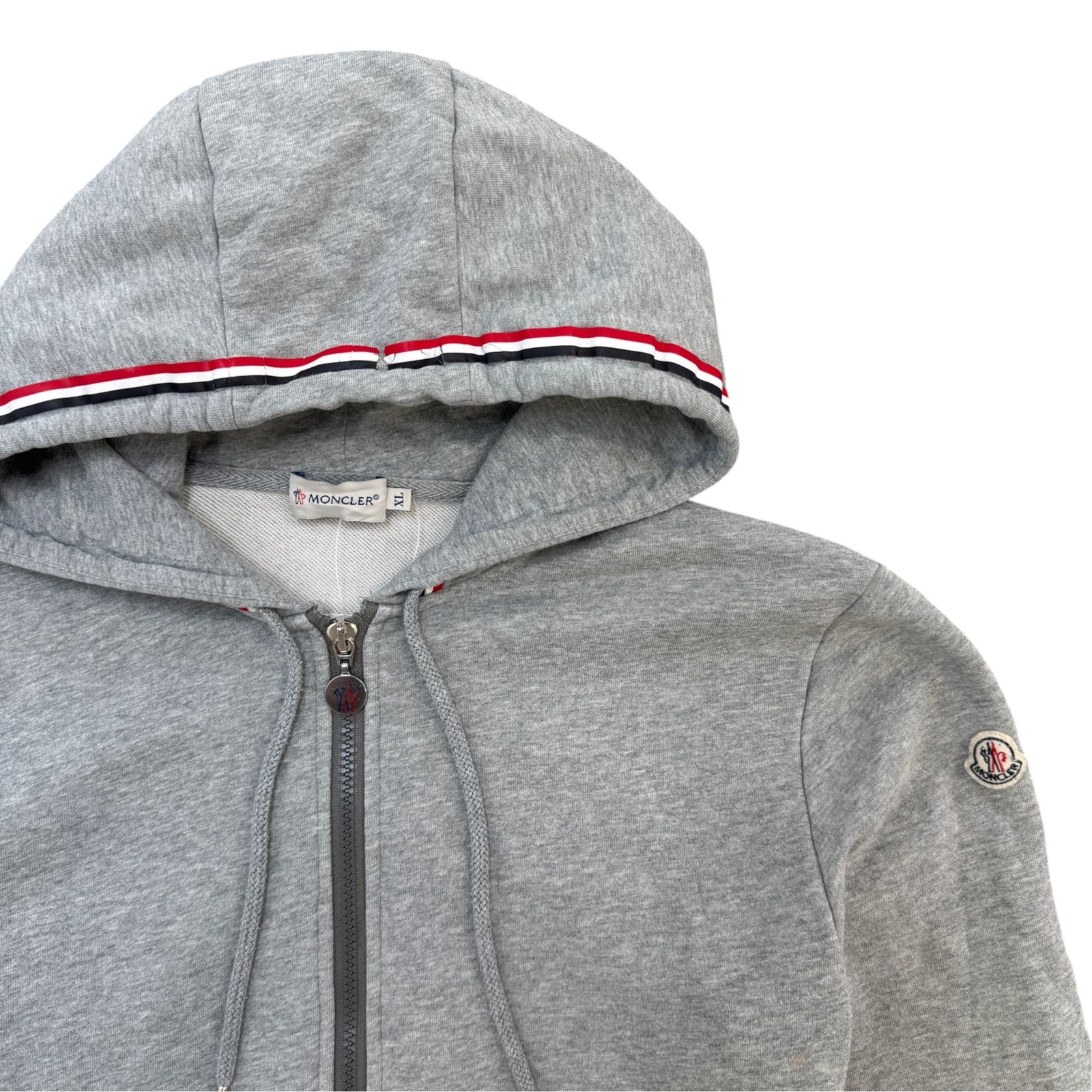 Men's Maglia Cardigan Hoodie Grey Size XL - Photo 5